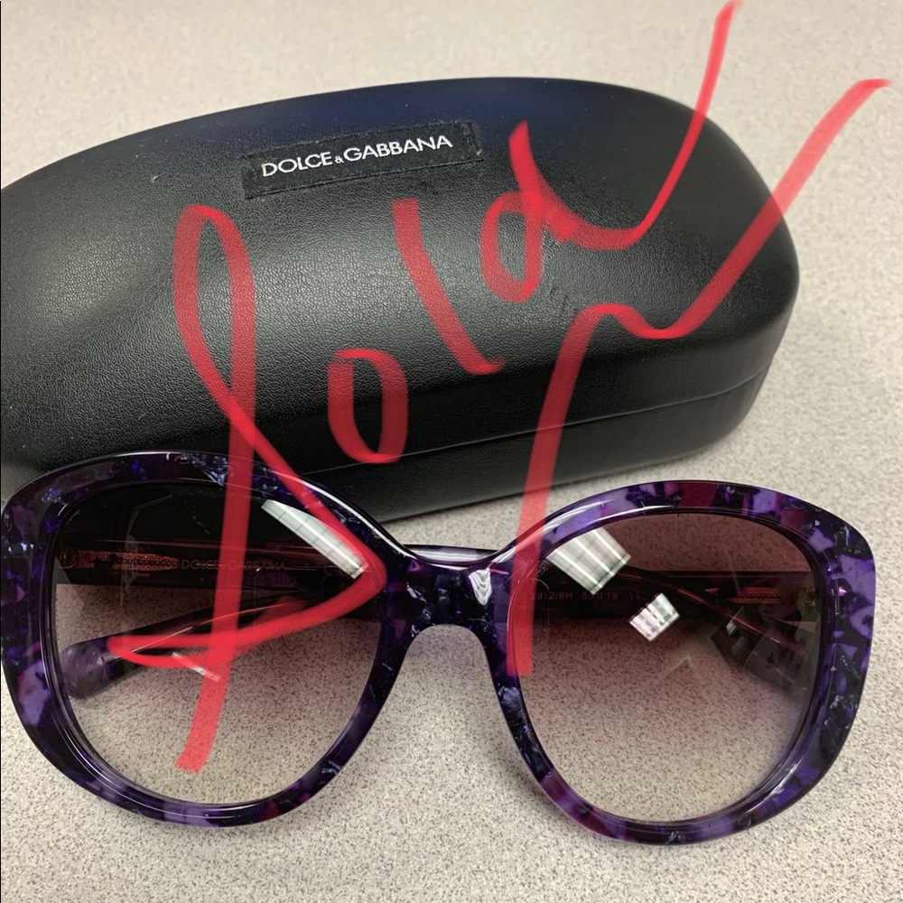 D&G purple and black